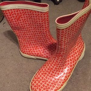 Coach Rain Boots